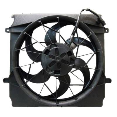 Engine Cooling Fan Compatible With 2002-2007 Jeep Liberty 2.4L 3.7L OEM 55037659Aa 52079786Ab thumbnail 2