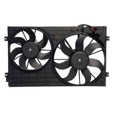 Engine Cooling Fan Compatible With 1984-2018 Volkswagen Jetta Sedan Golf Wagon Beetle 2.0L 2.5L OEM thumbnail 2