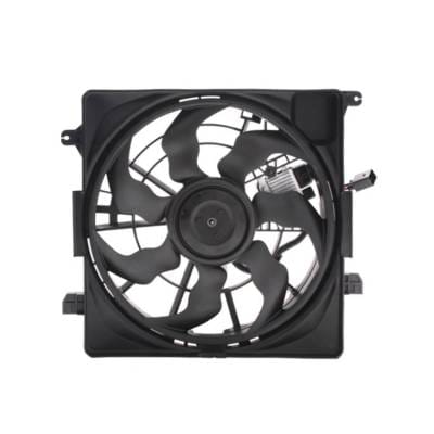 Dual Radiator & Condenser Fan Compatible With 1998-2018 Hyundai Kia Tucson Sportage 1.6L 2.0L OEM thumbnail 4
