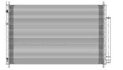 A/C Condenser Compatible With 2011-2016 Honda Odyssey OEM 80110 Tk8 A01 80110-Tk8-A01 80110Tk8a01 thumbnail 4